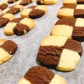 くまゆち's cooksnap of when they made ☆簡単☆チェッカークッキー.