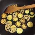 e.kinako's cooksnap of when they made ズッキーニのペペロンチーノ風.