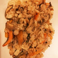 くにみ先生's cooksnap of when they made 一度試して!!簡単旨い舞茸バター炒飯.