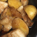 余麩胡's cooksnap of when they made 新じゃがと豚の角煮　菜の花添え.