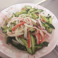 S72☆'s cooksnap of when they made ☆カニかまときゅうりの中華和え.