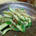 rr's cooksnap of when they made きゅうりとみょうがのさっぱり梅肉あえ.