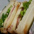 はなさんこ's cooksnap of when they made 簡単☆焼き豚とチーズのサンドイッチ.