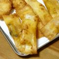 chou*'s cooksnap of when they made かぼちゃ煮物リメイク！チーズ入り揚げ餃子.
