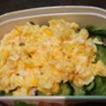 くっくのん's cooksnap of when they made 夏の定番　塩もみキュウリのフワフワ卵かけ.