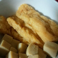 よしゆか62's cooksnap of when they made 簡単‼きつねうどんのあげ.