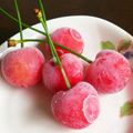 ひなたこやき's cooksnap of when they made 凍らせたさくらんぼ.