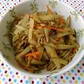 鬼へい's cooksnap of when they made ご飯進む◎ごぼうとツナのカレーきんぴら.