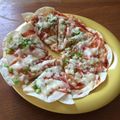 さっちゃん←元こ茄子's cooksnap of when they made 餃子の皮ピザ☆.