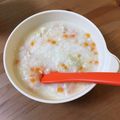 ＊ＡＫＯＲＩ＊'s cooksnap of when they made 離乳食中期☆ホワイトソースでドリア風お粥.