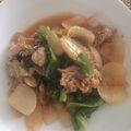Wingy's cooksnap of when they made ズッキーニと茄子の豚キムチ炒め♡.