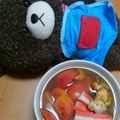 ミーちゃん姉妹のれ's cooksnap of when they made 糸こん具だくさんヘルシーラーメン‼.