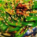 uemiki's cooksnap of when they made 茹でて混ぜる☆ピーマンのおかか和え.