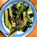リっペ's cooksnap of when they made ◆簡単♡ごま香る塩昆布ときゅうり和え物◆.