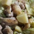 トリノオリンピック☆'s cooksnap of when they made 新ジャガとキャベツと鶏肉のワイン蒸し.