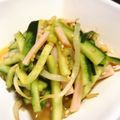 ねこぴー＊＊＊'s cooksnap of when they made 簡単！もやしのナムル.