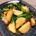 まめ39's cooksnap of when they made 長芋とブロッコリーのオイスターバター炒め.