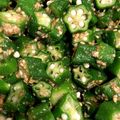 a15man's cooksnap of when they made すぐできる！おくらの胡麻和え.