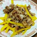 NTHママ's cooksnap of when they made 細切りのピーマン&豚肉炒め.