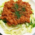 わらびもち命's cooksnap of when they made トマトでぶっかけ冷やしサラダうどん☆.