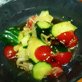 manpukurin's cooksnap of when they made ◎新玉ねぎの中華風サラダ.