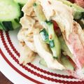 MicHolly's cooksnap of when they made 夏野菜とササミのまぜまぜサラダ.