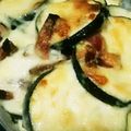 みぽぴぽ's cooksnap of when they made ズッキーニとベーコンのマヨ炒めチーズ焼き.