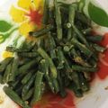 kijuhyt's cooksnap of when they made インゲンの練りごま和え.