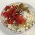 papikun's cooksnap of when they made チーズと福神漬けの卵かけご飯　カレー風味.