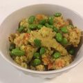 papikun's cooksnap of when they made 新玉ねぎシャキシャキ☆春のカレーおから*.