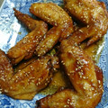 リンゴぐま's cooksnap of when they made 簡単時短☆市販のタレでやみつき手羽揚げ煮.