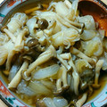 まろくんわんわん☆'s cooksnap of when they made 簡単 ヘルシー♪玉ねぎ 椎茸 白滝の煮物.