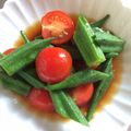 ＴＭＭ－Ｓ's cooksnap of when they made オクラとプチトマトのサラダ柚子胡椒で♪.