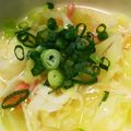 かなじる's cooksnap of when they made 余った餃子の皮でワンタン風スープ☆.
