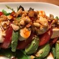 chanmomoti's cooksnap of when they made 豆腐&アボカド&トマト パワーサラダ.