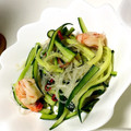 たけぉ's cooksnap of when they made 南国風☆エビとキュウリの和え物.