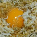 蜜柑の花's cooksnap of when they made ＊簡単＊しらすの卵かけご飯.