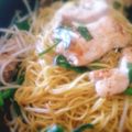 Sac’HiNa's cooksnap of when they made 楽ウマ◎香ばしチキンのネギ塩焼きそば.