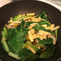 かなぴょー's cooksnap of when they made ☆副菜！小松菜と油揚げとしめじの煮浸し☆.