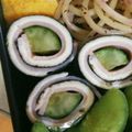 クックTYHA1O☆'s cooksnap of when they made ハムチーズのくるくる海苔巻き☆お弁当に☆.