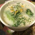 クック6AI45V☆'s cooksnap of when they made ブロッコリーのスキムミルクスープ.