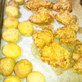 にゃんたニャゴニャゴ's cooksnap of when they made 揚げない唐揚げ　鶏肉のごま焼き.