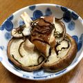 YUKIKI☆'s cooksnap of when they made 生しいたけの塩昆布バターレンチン蒸し.
