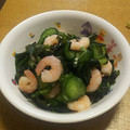 単刀直入's cooksnap of when they made ムキエビときゅうりの酢の物.