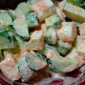 のあのあタン's cooksnap of when they made はんぺんときゅうりのマヨ和え.