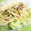 みっくママ's cooksnap of when they made ボールで混ぜるだけ☆塩昆布と大葉のパスタ.