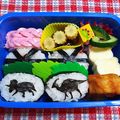 ♪あっちょあっちょ♪'s cooksnap of when they made 飾り海苔おにぎりのつくり方.