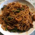シマリダ's cooksnap of when they made 海老とアスパラの簡単アメリケーヌ風パスタ.