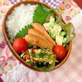 chococo218's cooksnap of when they made お弁当に♪玉子とキャベツのお好み焼き.