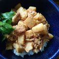 toco*'s cooksnap of when they made 筍とさば缶のお手軽丼.